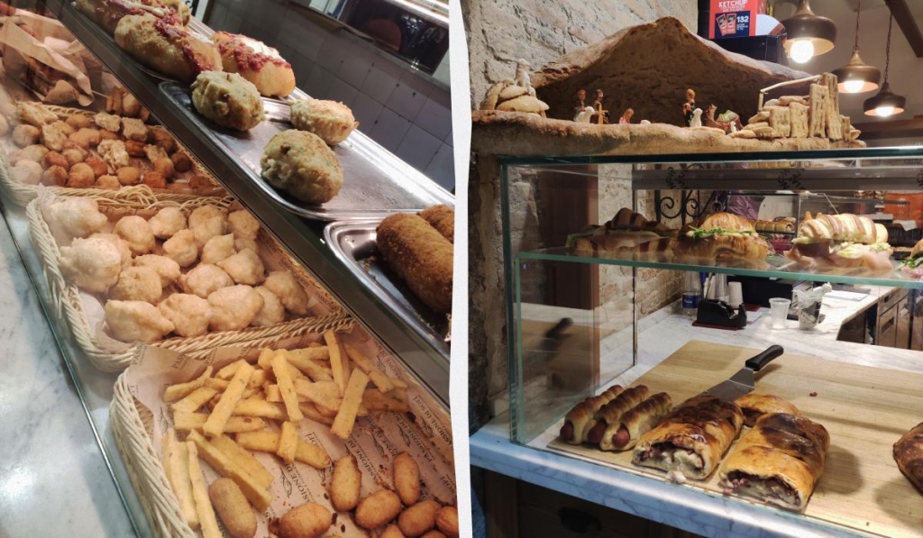 Зрозуміти і полюбити Неаполь: Марадона, клоуни і контрасти 96 В Неаполі дуже багато смачного фастфуду / фото Марина Григоренко