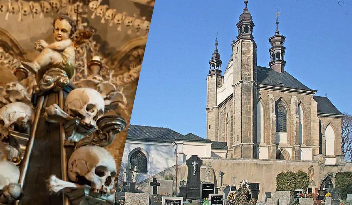 Церква кісток у Чехії: моторошна перлина Європи приваблює туристів напередодні Гелловіну 1 Костел з людськими рештками входить до всесвітньої спадщини ЮНЕСКО / фото ua.depositphotos.com, Вікіпедія