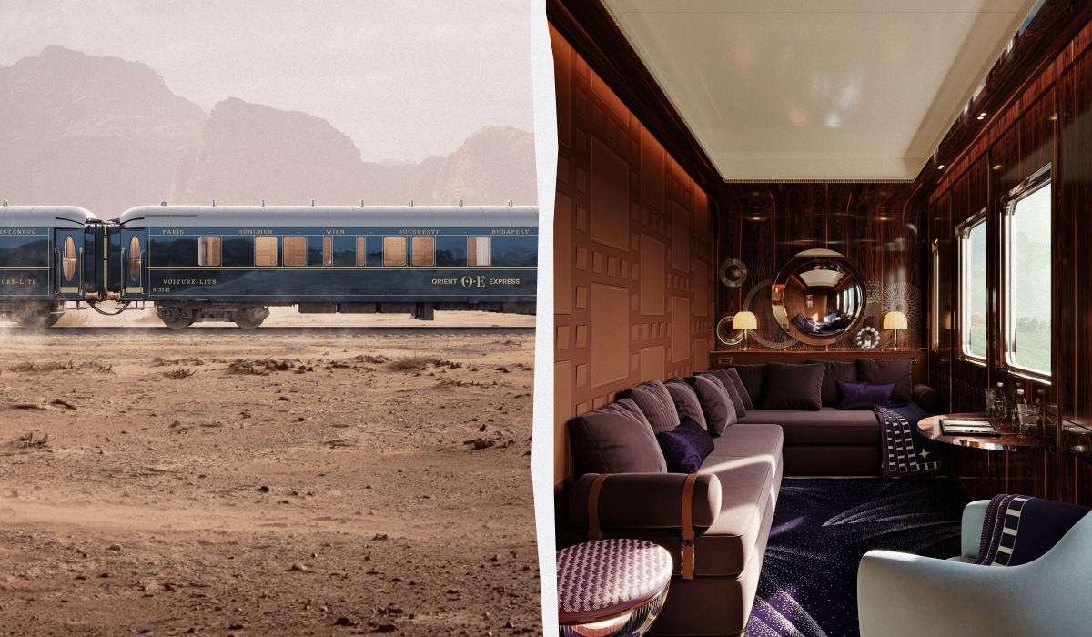 Легендарний "Східний експрес" повертається: який вигляд матиме розкішний поїзд (фото) 1 "Східний експрес" знову запустять 2027 року / колаж ТА "Географія Туризму", фото orient-express.com