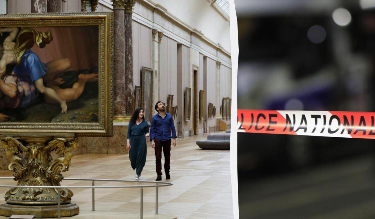Лувр пограбували за 4 хвилини: поліція знайшла одну з коштовностей 1 Зʼявились деталі пограбування Лувру / Колаж ТА
