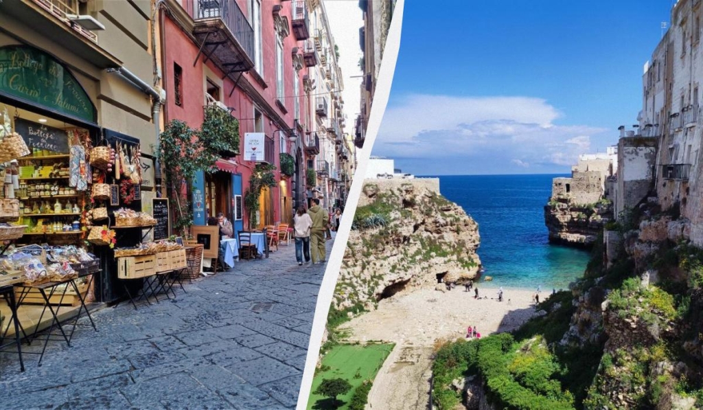 Щоб встигнути погрітися: туристам назвали найкращий час для відвідування півдня Італії 1 Південь Італії безумовно має чим здивувати туристів / колаж ТА
