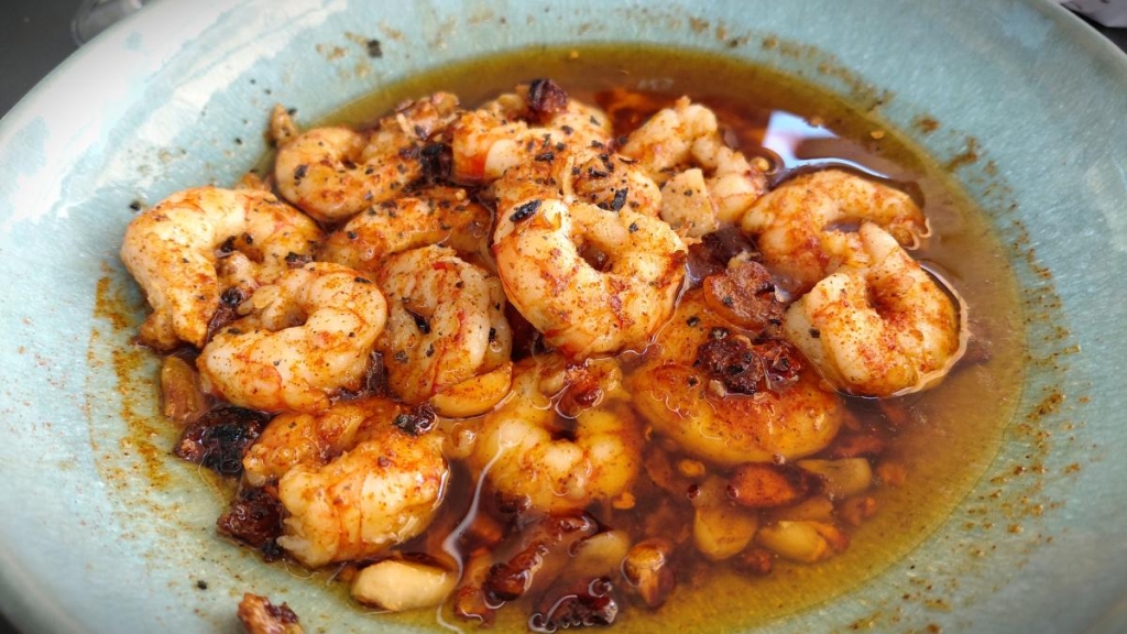 Аліканте: відмінний бюджетний курорт в Іспанії для пізнього сонця 31 Іспанські креветки в часнику / фото Марина Григоренко