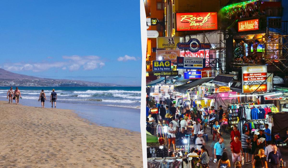 Де тепло взимку: найкращі сонячні туристичні напрямки, щоб погрітися 1 Від Канарських островів до Таїланду - де погрітися взимку / колаж ТА