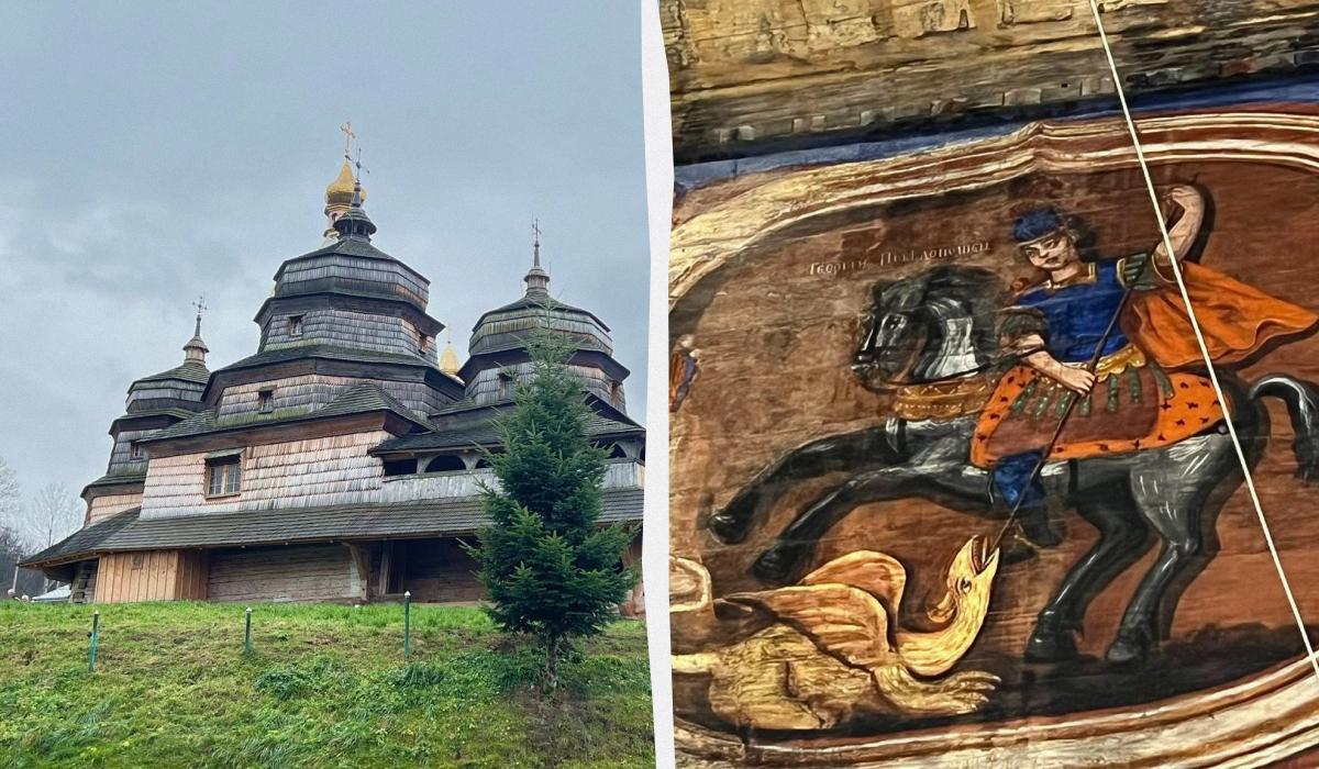 На Львівщині відновили один з найдавніших дерев'яних храмів (фото) 2 На Львівщині відновили один з найдавніших дерев'яних храмів (фото) 1