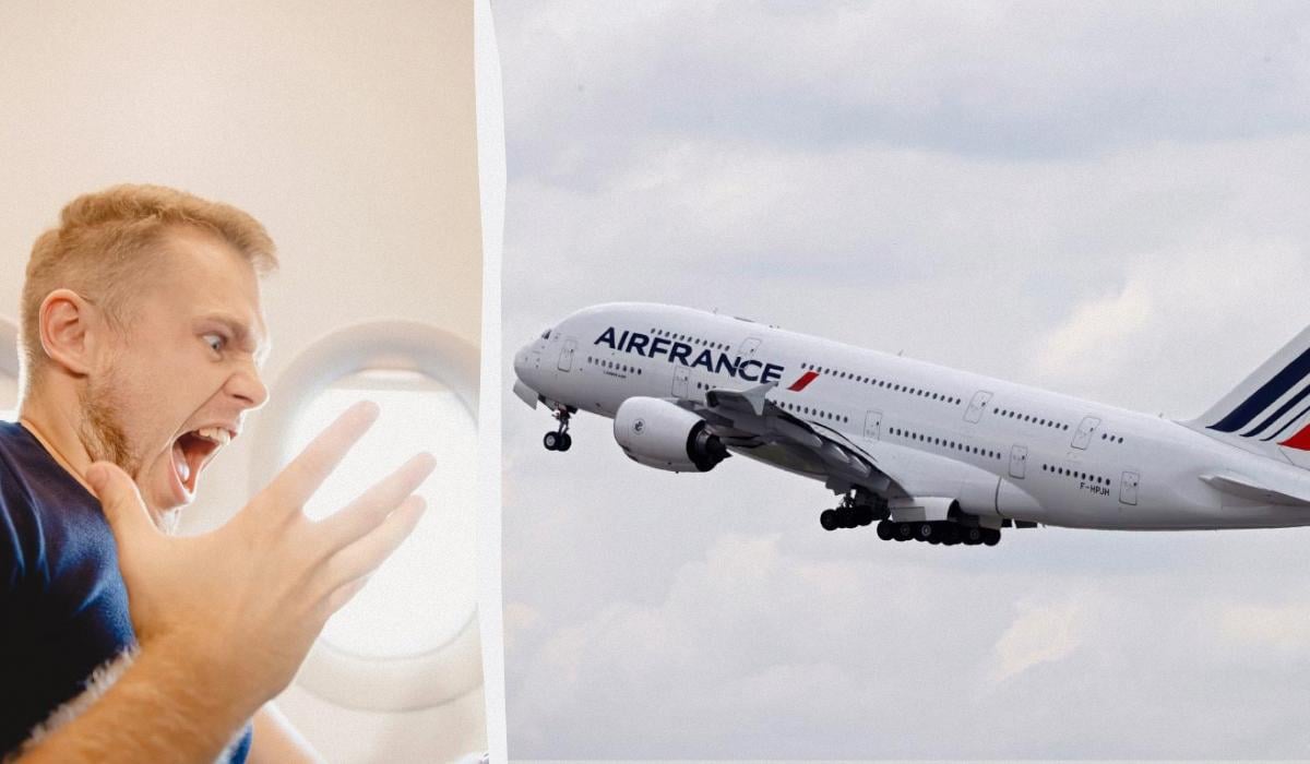 У Франції буйні пасажири літаків ризикують отримати штраф до 20 тисяч євро 1 Франція запроваджує суворі правила для пасажирів літаків / колаж ТА