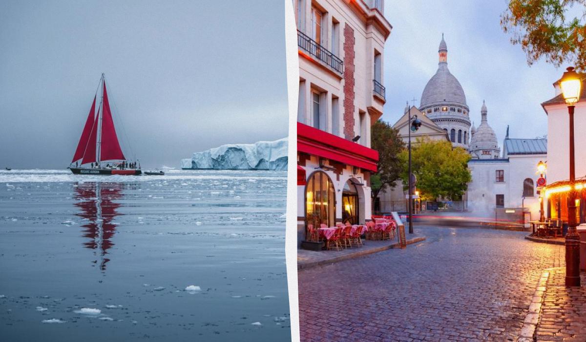 Жертви своєї популярності: названо вісім місць у світі, куди краще не їхати у 2026 році 1 Ні Антарктида, ні Монмартр не витримують напливу туристів / колаж ТА