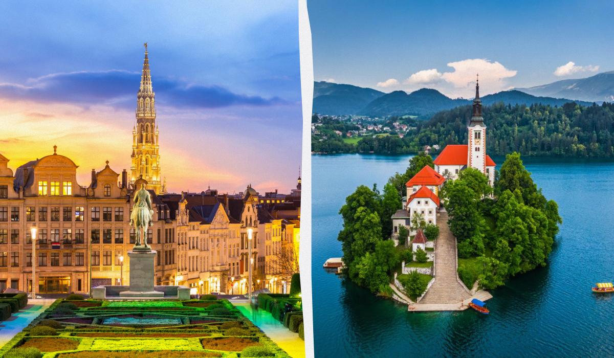 Журнал Condé Nast Traveler назвав свій топ місць Європи, які варто відвідати 2026 року 1 Від Брюсселя до Словенії - найкращі місця для відвідування у 2026 році / колаж ТА