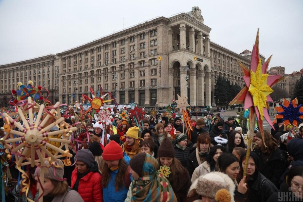 У Києві пройшла Різдвяна хода, присвячена захисникам України (фото) 16 У Києві пройшла Різдвяна хода, присвячена захисникам України (фото)