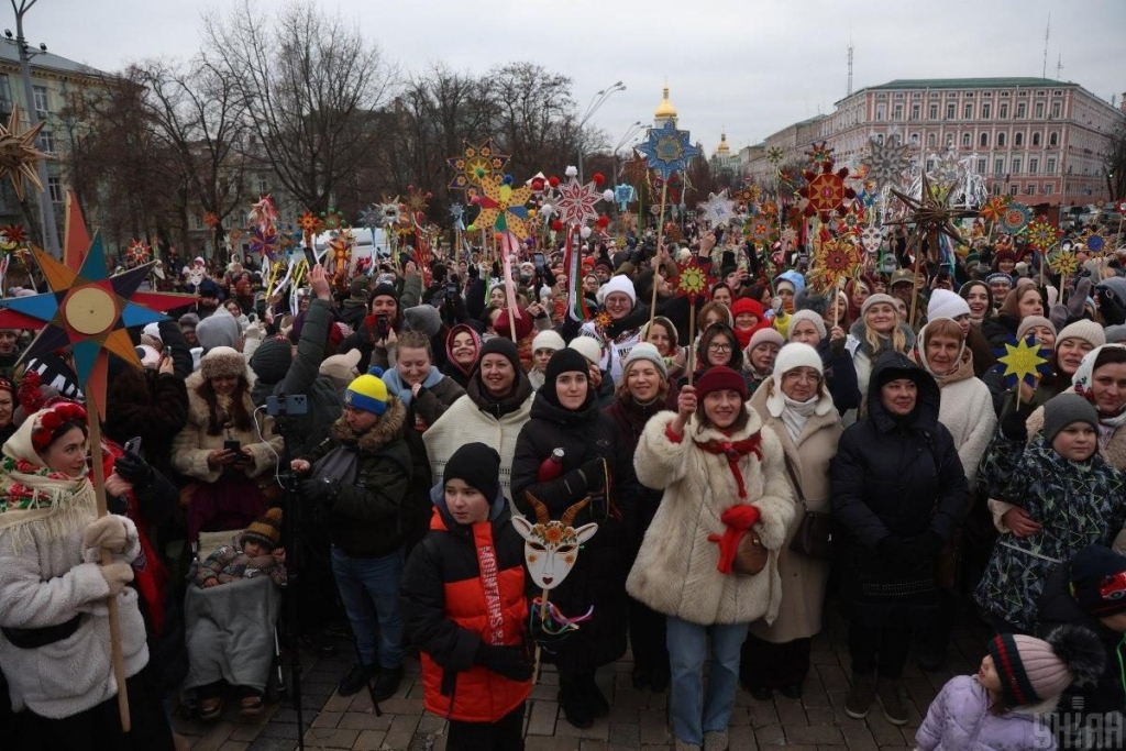 У Києві пройшла Різдвяна хода, присвячена захисникам України (фото) 27 У Києві пройшла Різдвяна хода, присвячена захисникам України (фото)