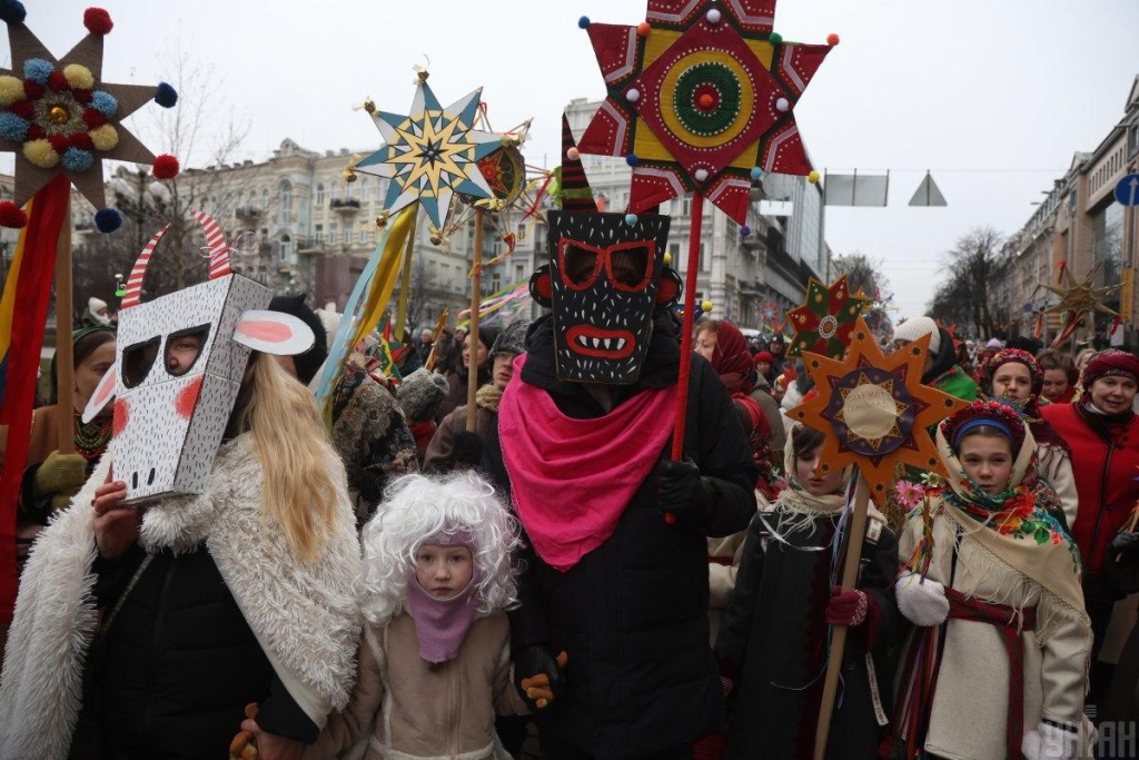 У Києві пройшла Різдвяна хода, присвячена захисникам України (фото) 1 У Києві пройшла Різдвяна хода, присвячена захисникам України (фото)