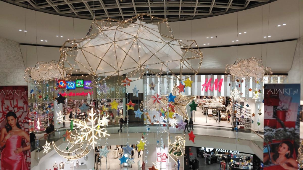 Вроцлав взимку: що подивитися і як зігрітися 55 ТРЦ Wroclavia у Вроцлаві / фото Марина Григоренко