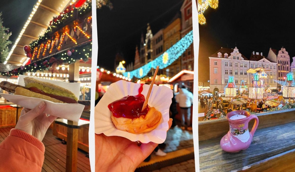 Вроцлав взимку: що подивитися і як зігрітися 2 Смаколики на вроцлавському різдвяному ярмарку / колаж ТА