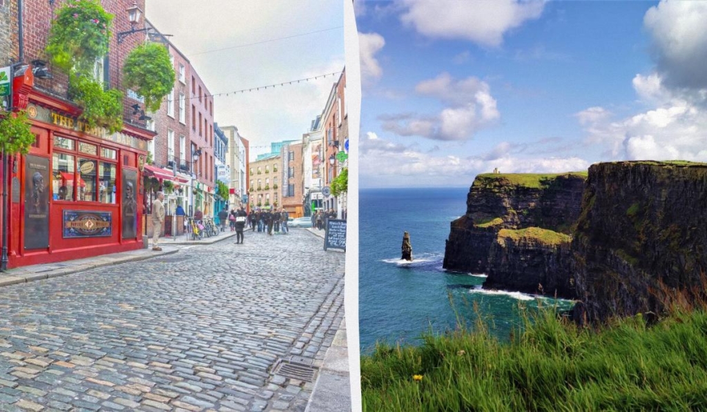 Житель Ірландії назвав найкращий час для відвідування смарагдового острова 1 Ірландія прекрасна в будь-яку пору року, незважаючи на дощі / колаж ТА