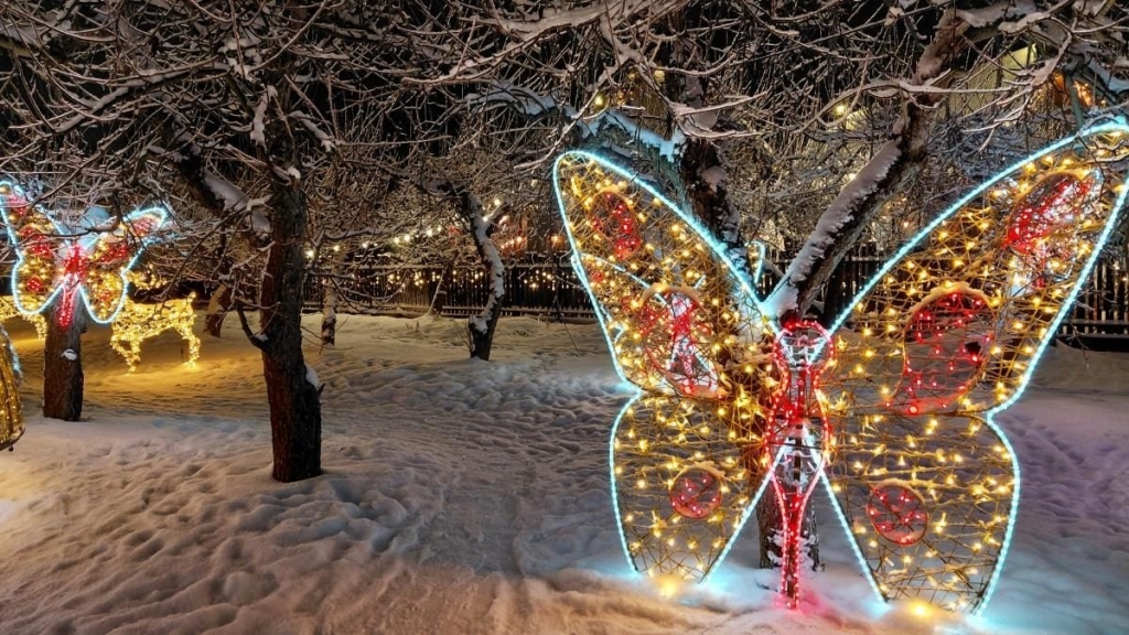 Магія світла: парк вогнів на ВДНГ під снігом засяяв по-новому (фоторепортаж, відео) 4 Магія світла: парк вогнів на ВДНГ під снігом засяяв по-новому (фоторепортаж, відео)