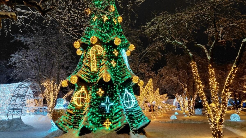 Магія світла: парк вогнів на ВДНГ під снігом засяяв по-новому (фоторепортаж, відео) 8 Магія світла: парк вогнів на ВДНГ під снігом засяяв по-новому (фоторепортаж, відео)