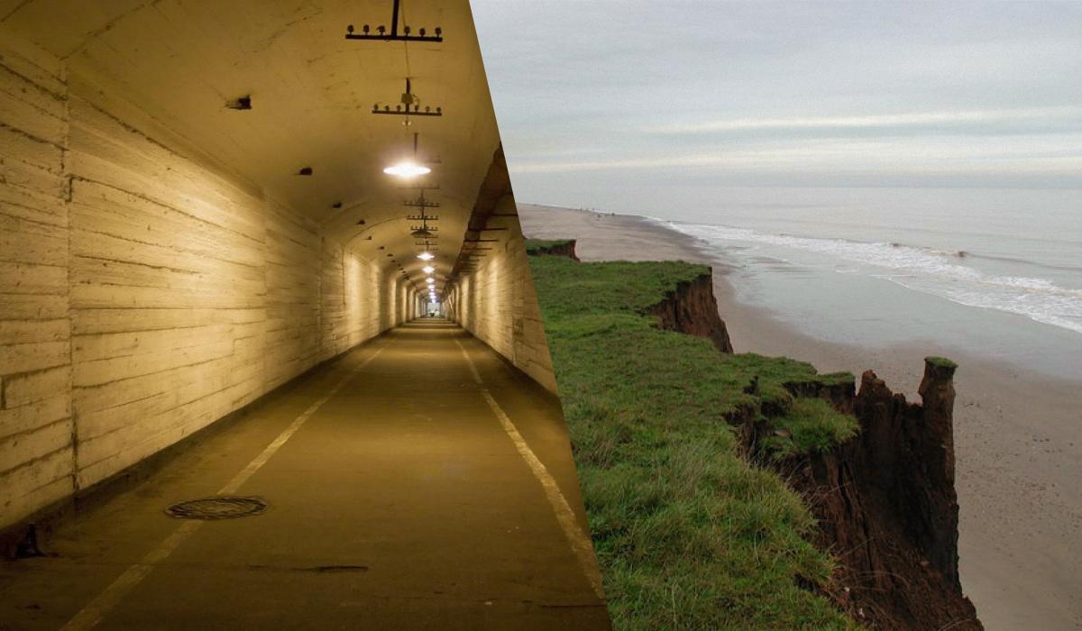 Ядерний бункер часів Холодної війни в Британії може впасти в море вже найближчими днями 1 Ядерний бункер часів Холодної війни в Британії може впасти в море вже найближчими днями