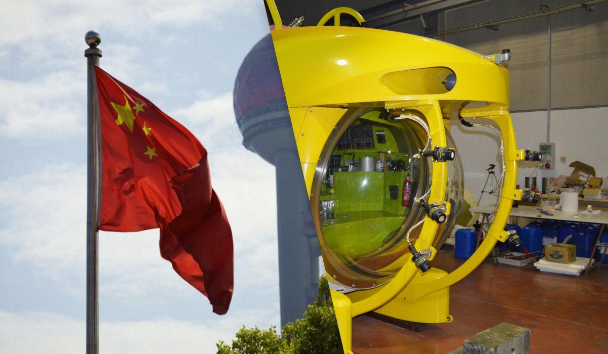 Китай розробляє туристичний батискаф для занурень на глибину до одного кілометра. 1 Китай готує туристичний батискаф для занурень на кілометрову глибину
