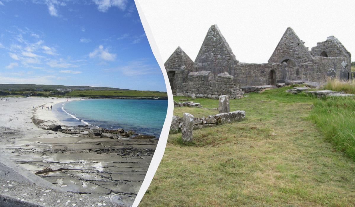 В Ірландії мандрівники зацікавлені в одному острові, де збереглися мова, звичаї та давні укріплення. 1 В Ірландії туристи вражені одним островом, де збереглися мова, традиції і стародавні фортеці