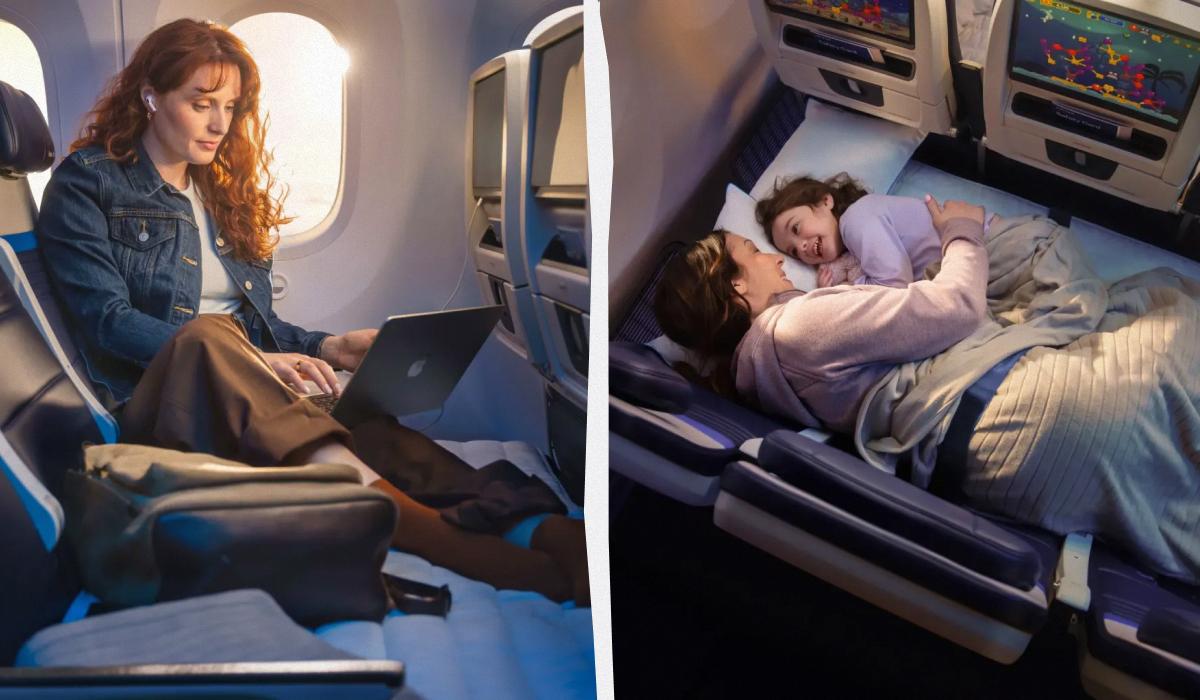 Великий авіаперевізник впроваджує в економ-класі сидіння, які трансформуються в ліжка. 1 Велика авіакомпанія запроваджує в економ-класі місця, що перетворюються на ліжка