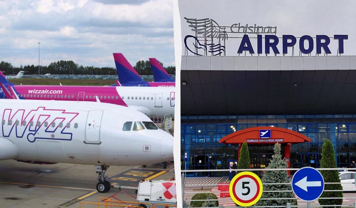 Wizz Air розширює кількість авіарейсів з Кишинева 1 Wizz Air збільшує кількість рейсів із Кишинева